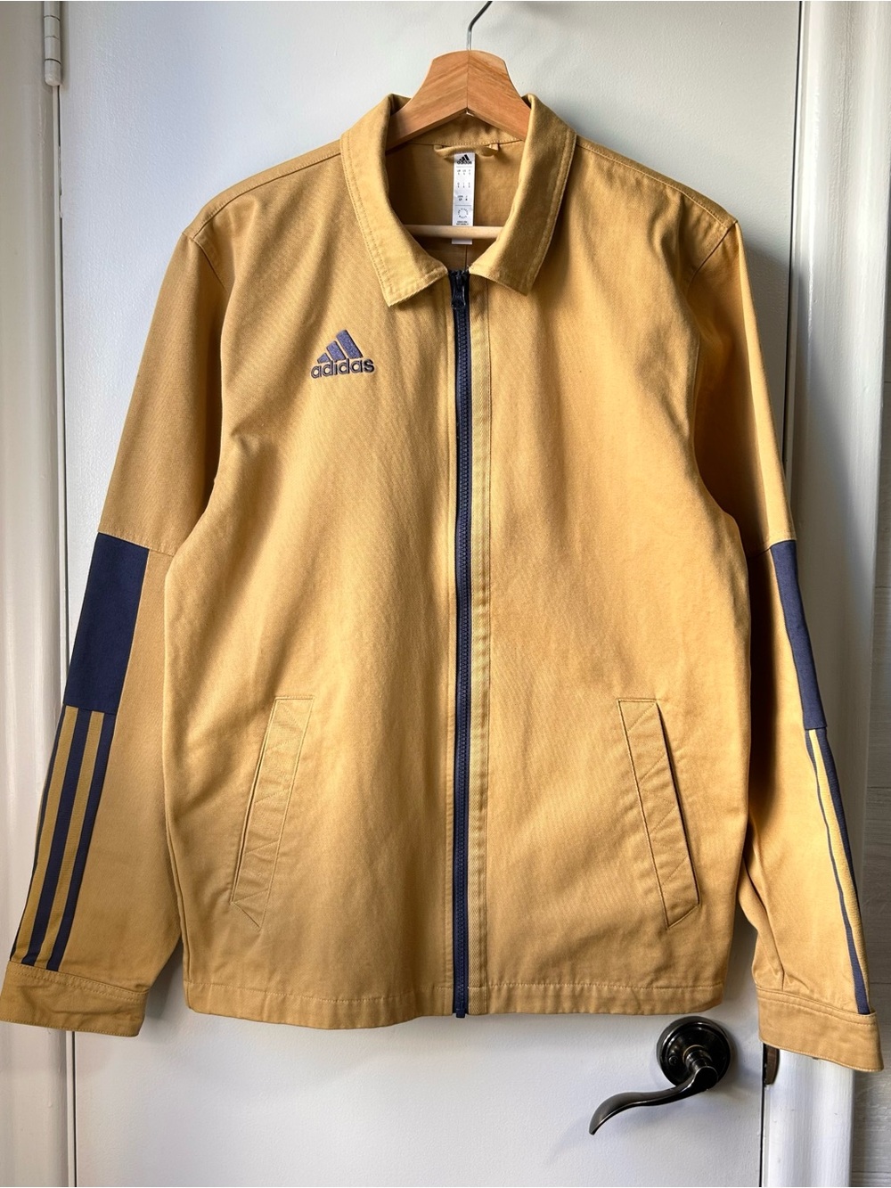 Adidas Tiro Twill Overshirt Golden Beige